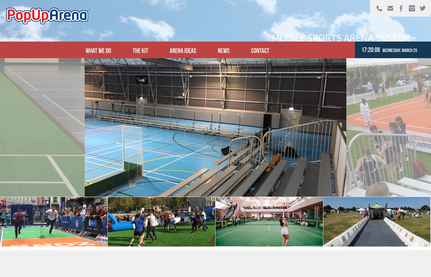 PopUp Arena — Ongoing EE Development & Site Evolution screenshot